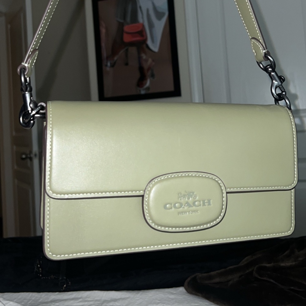 COACH ELIZA FLAP SHOULDER BAG
